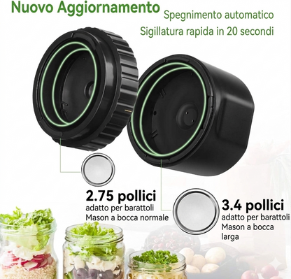 Sigillatore sottovuoto per barattoli