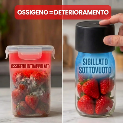 Sigillatore sottovuoto per barattoli
