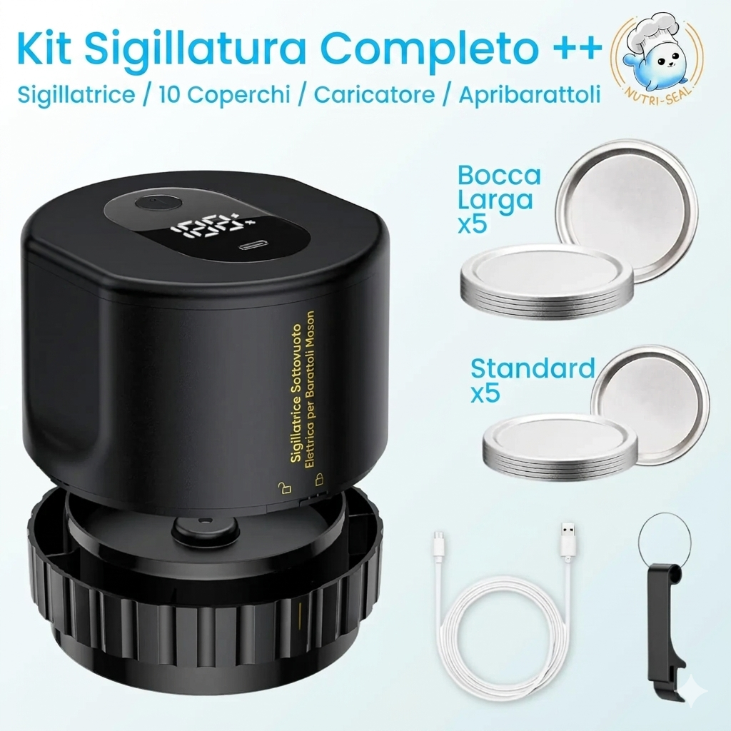 Sigillatore sottovuoto per barattoli